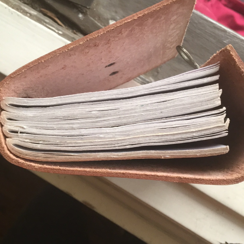 Leather notebook - Picture 5 of 5